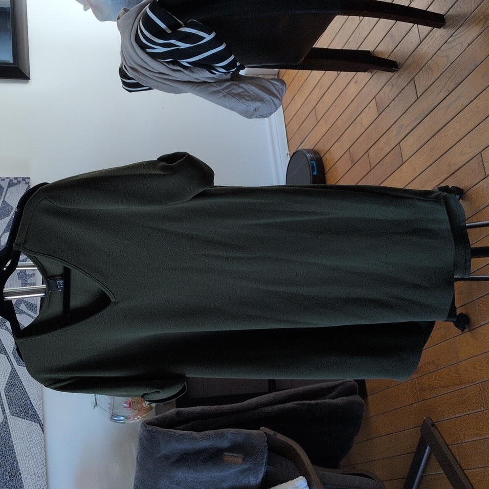 Signature Olive Green Mini Dress